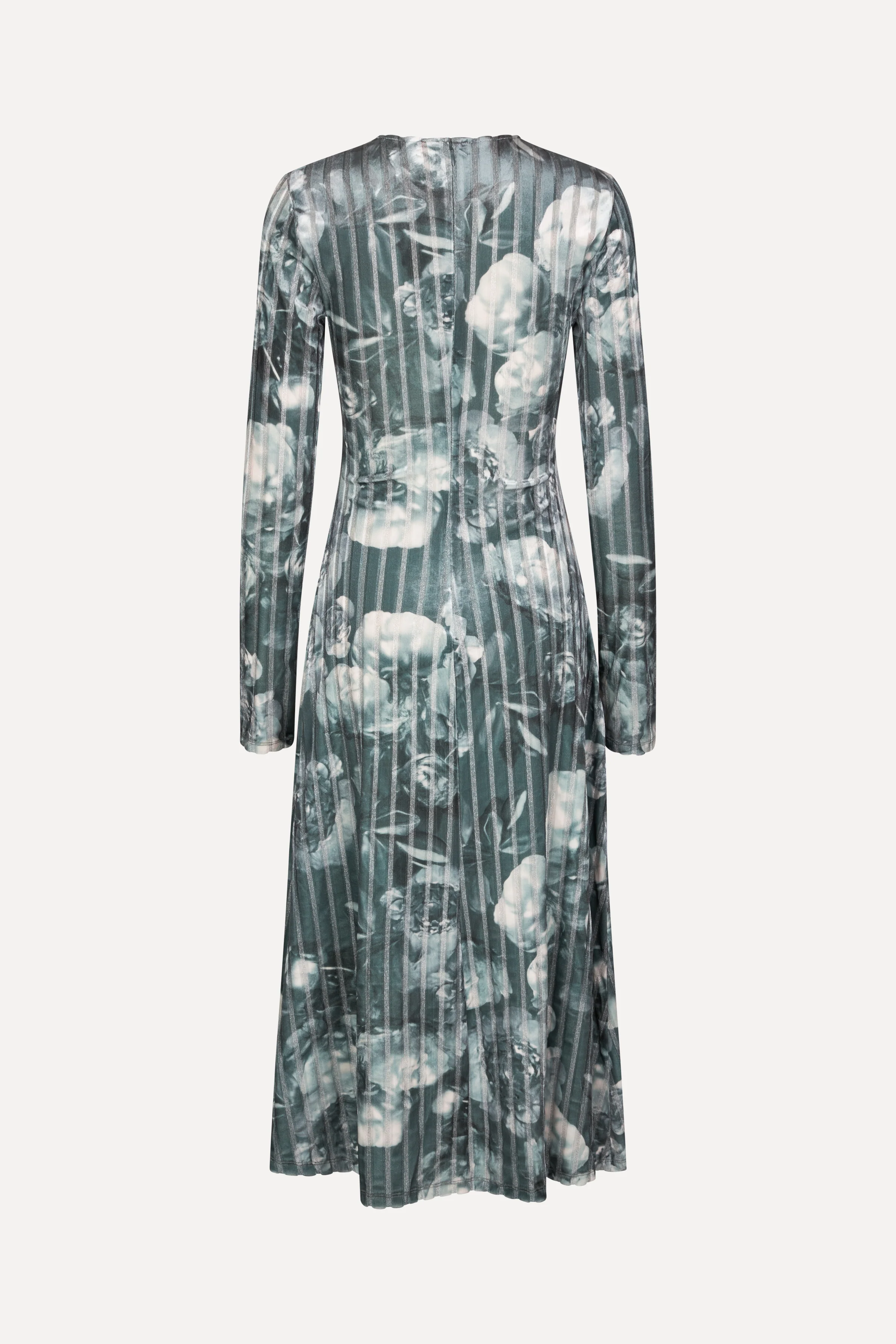 Blackley Dress - Metalized Peonies - Image 2