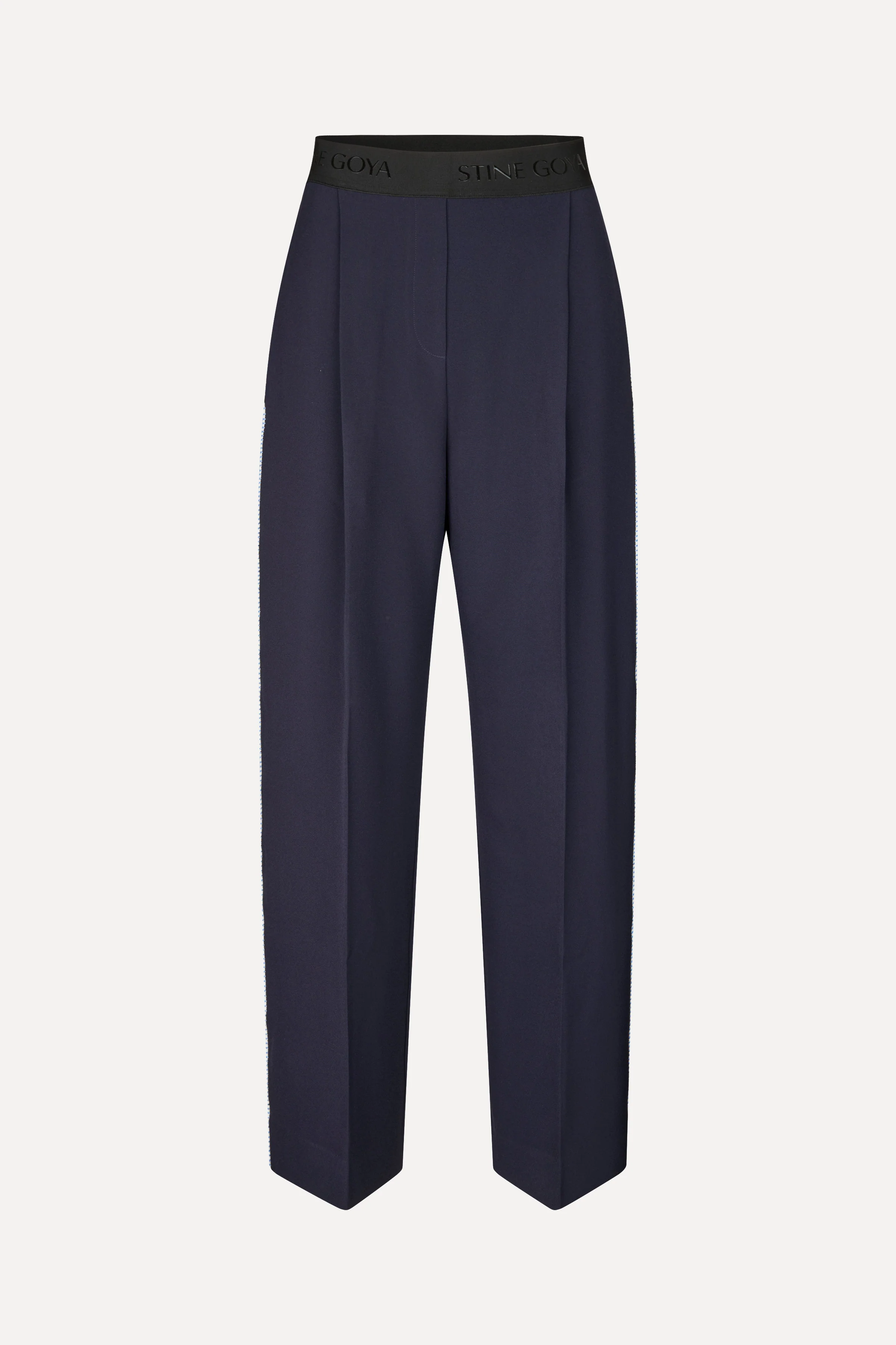 Blanket Stitch Elastic Pants - Parisian Night - Image 3