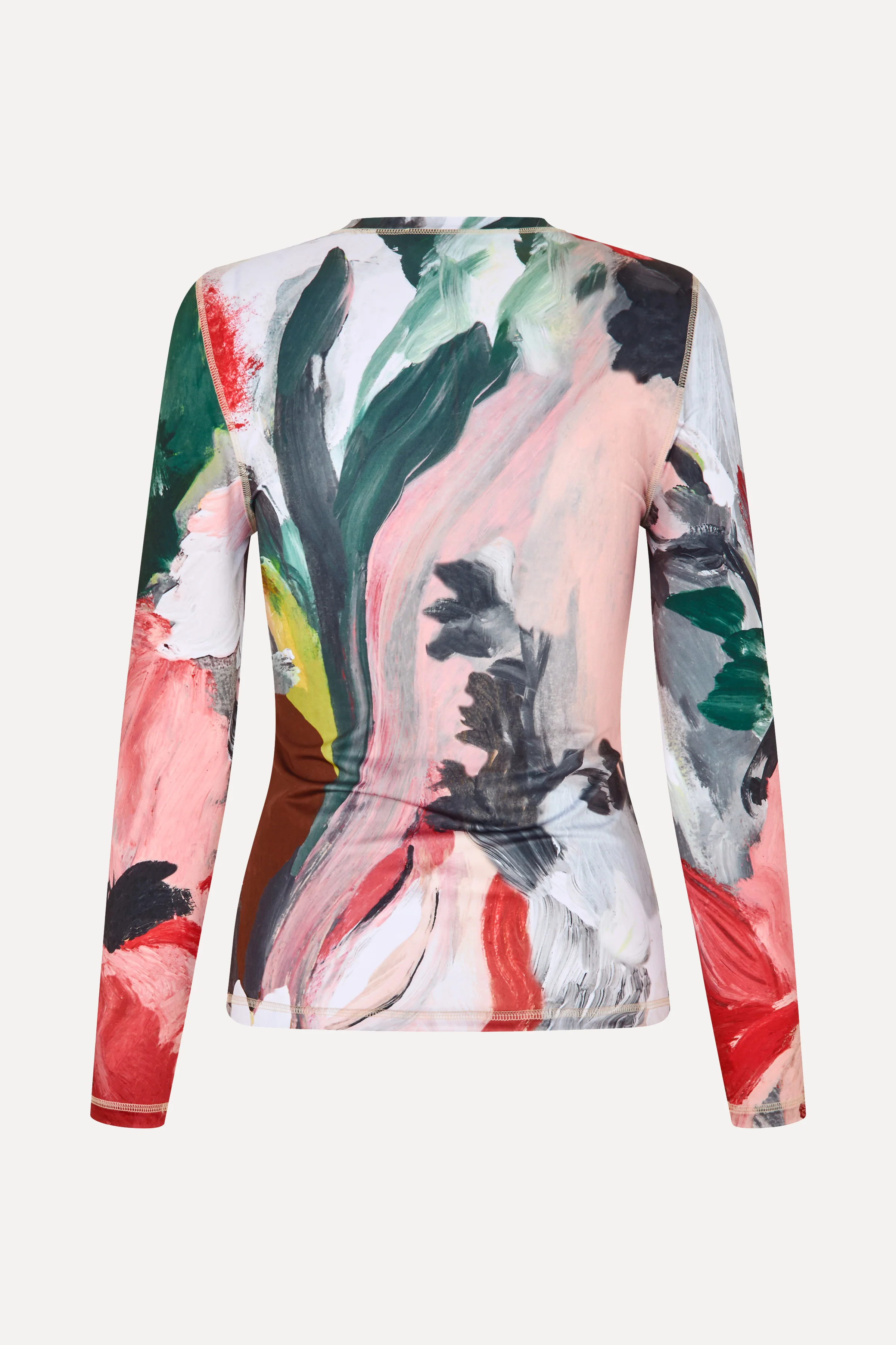 Elastic Long Sleeve Top - My Garden - Image 4