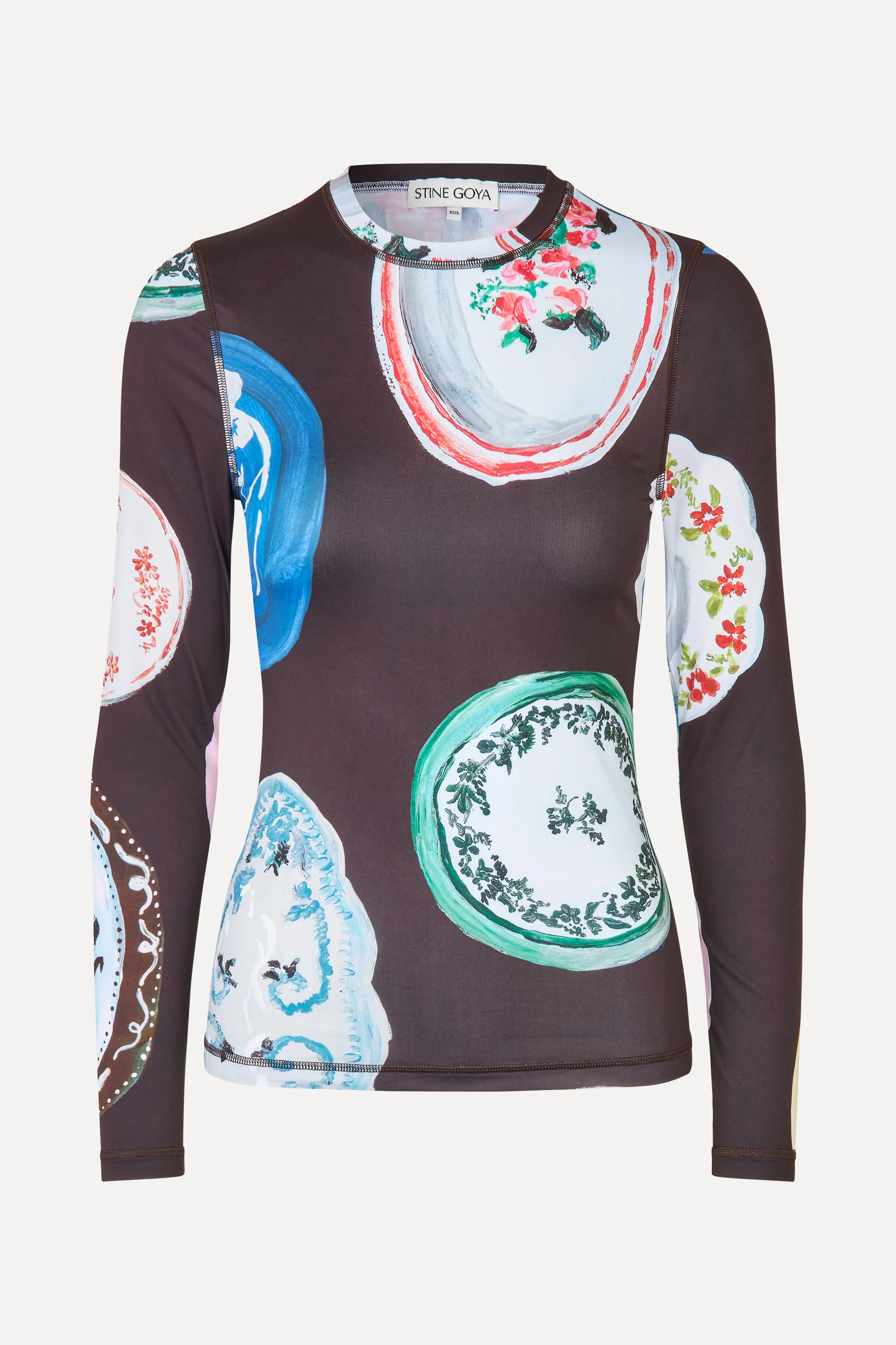 Elastic Long Sleeve Top - The Platera - Image 3