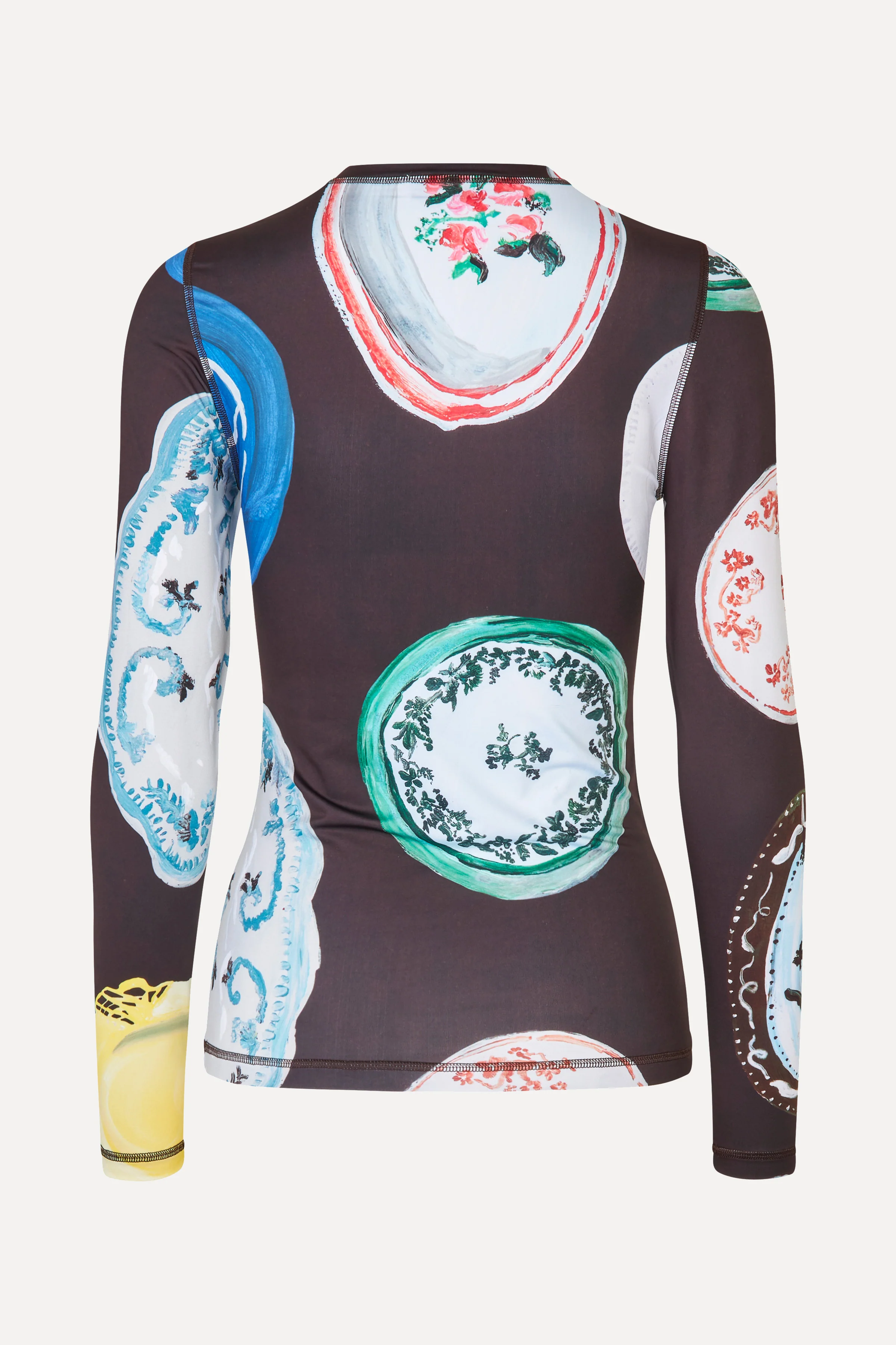 Elastic Long Sleeve Top - The Platera - Image 4