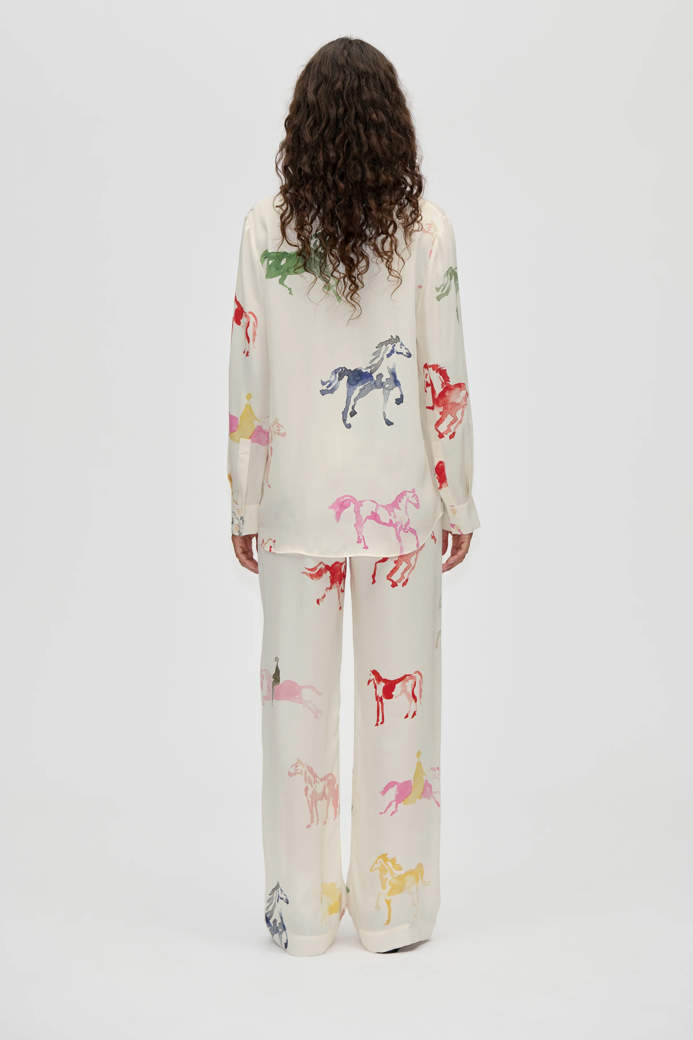 Elasticated Long Pants - Horses - Image 2