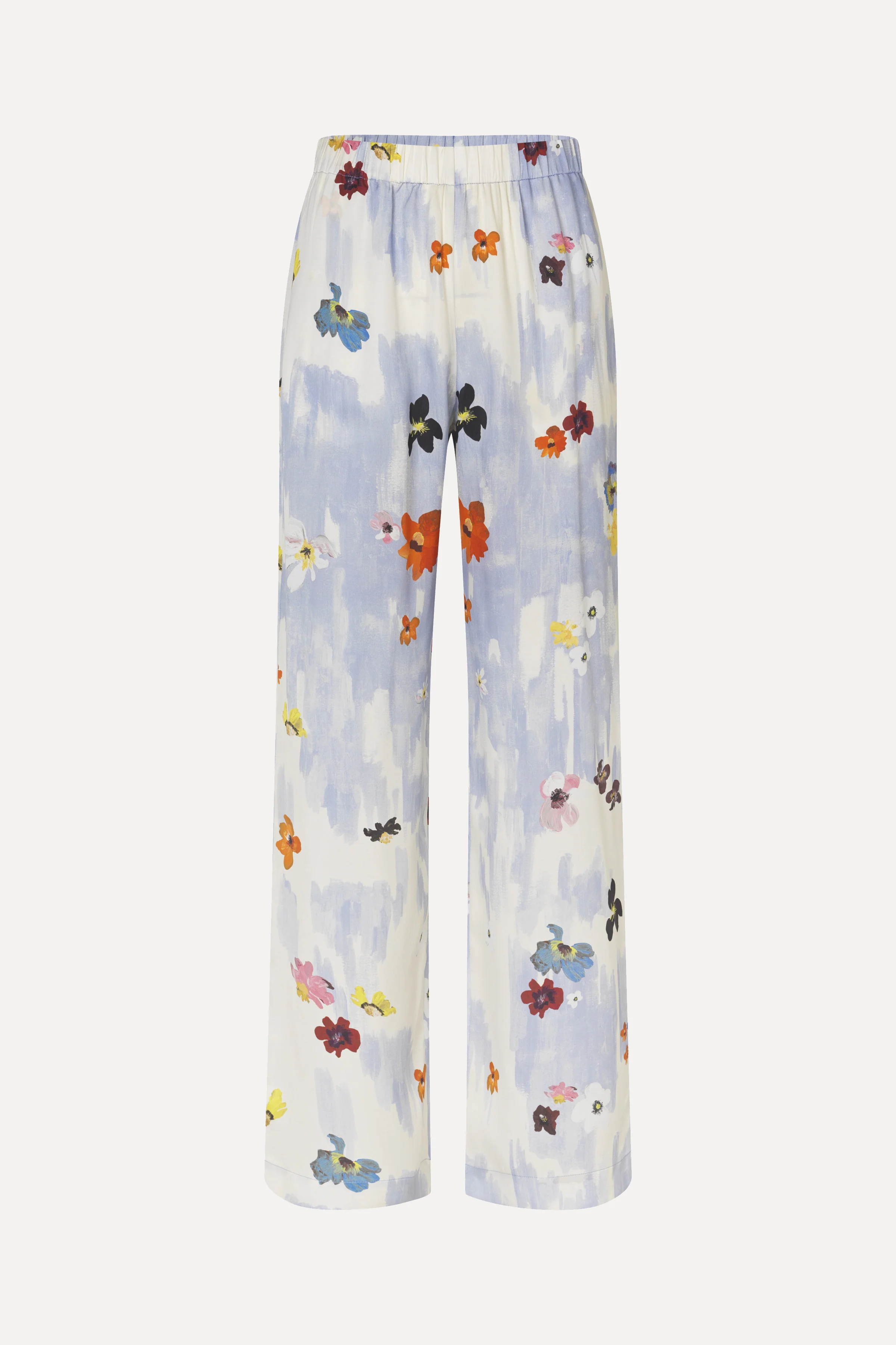 Elasticated Long Pants - Skyfall Flowers - Image 2