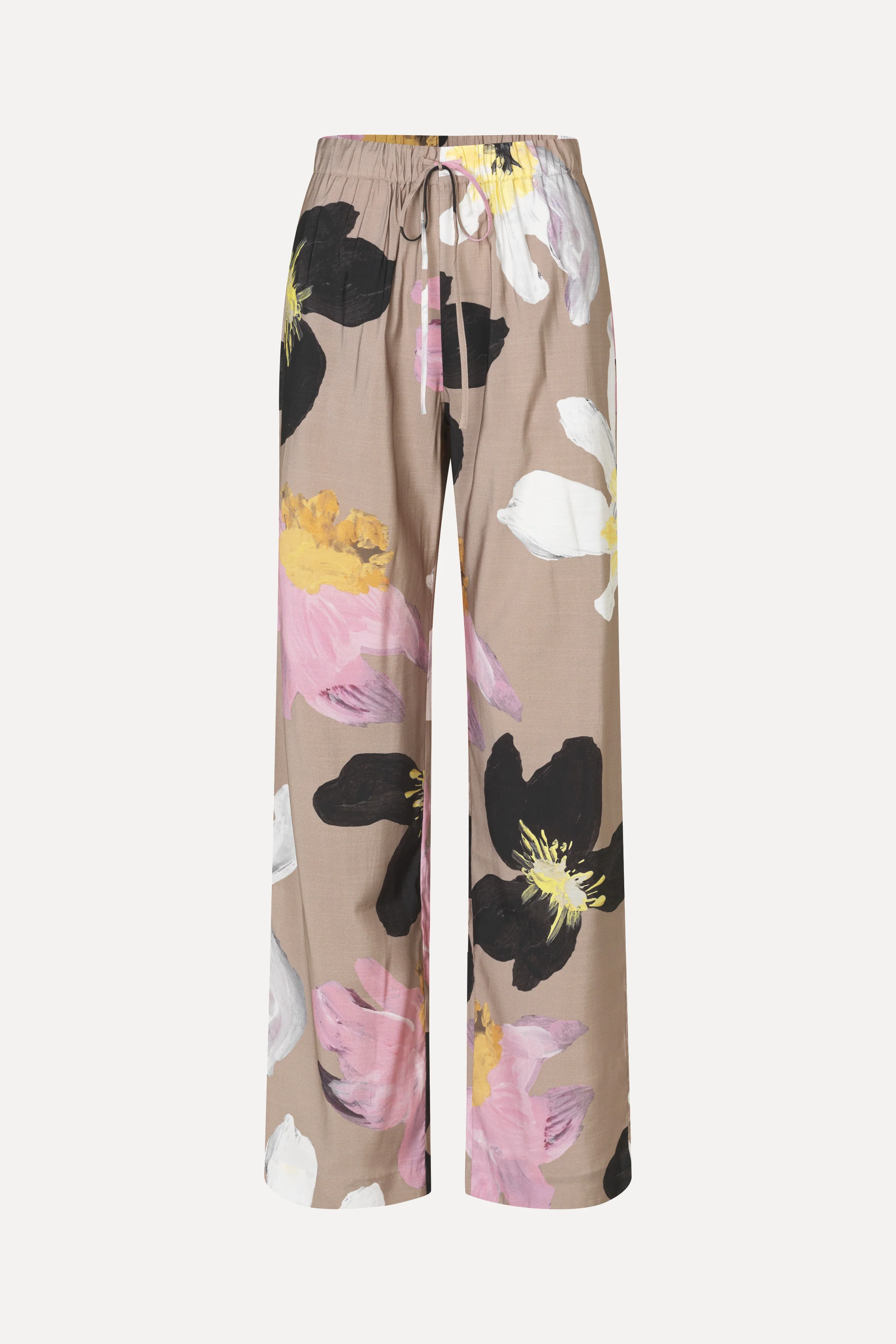Elasticated Long Pants - Wild Flowers