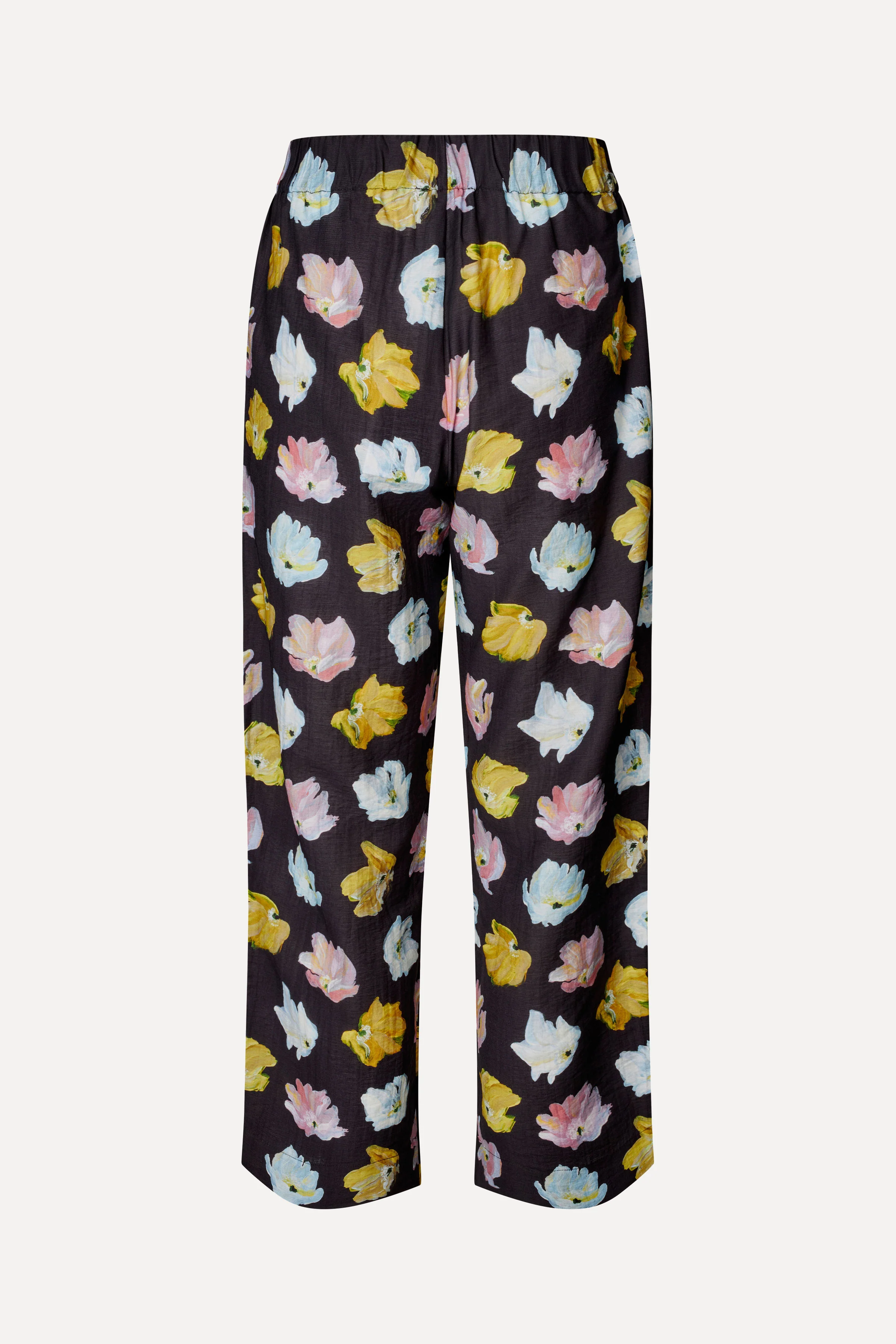 Elasticated Waistband Pants - Morgensol Poppies - Image 4