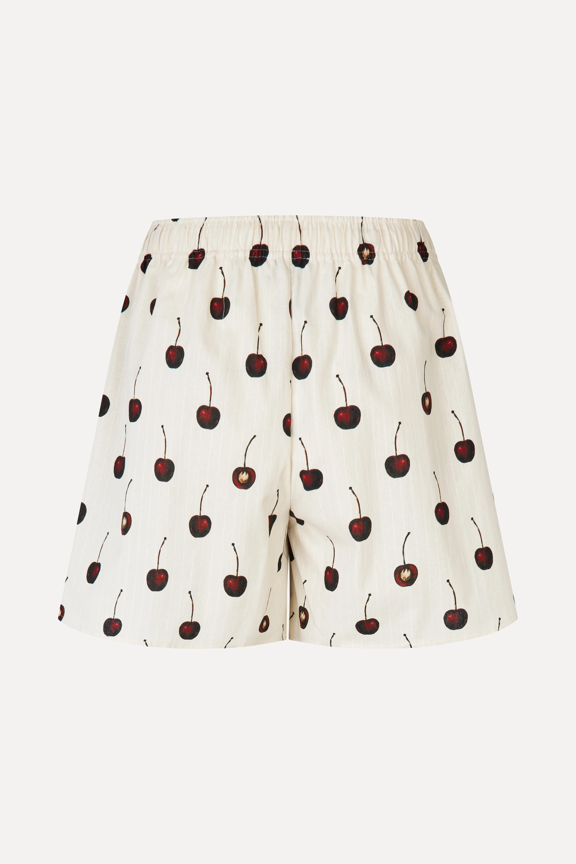 Elasticated Waistband Shorts - Cherries - Image 4