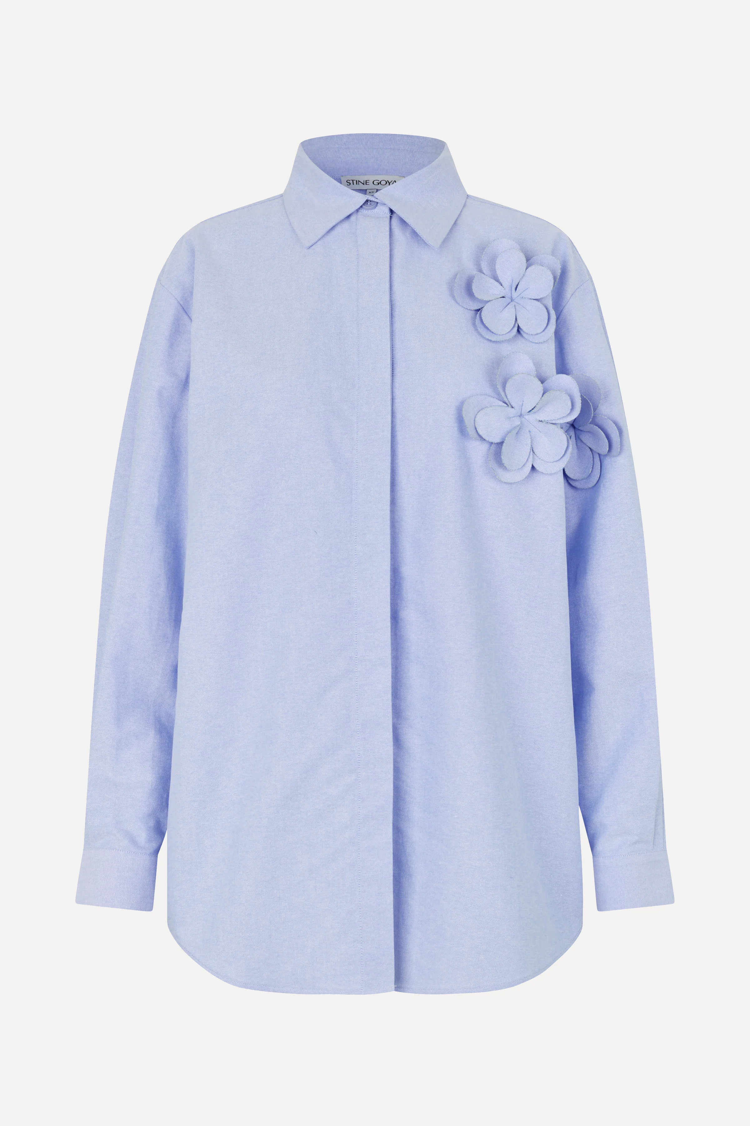 Floral Shirt - Brunnera Blue - Image 3