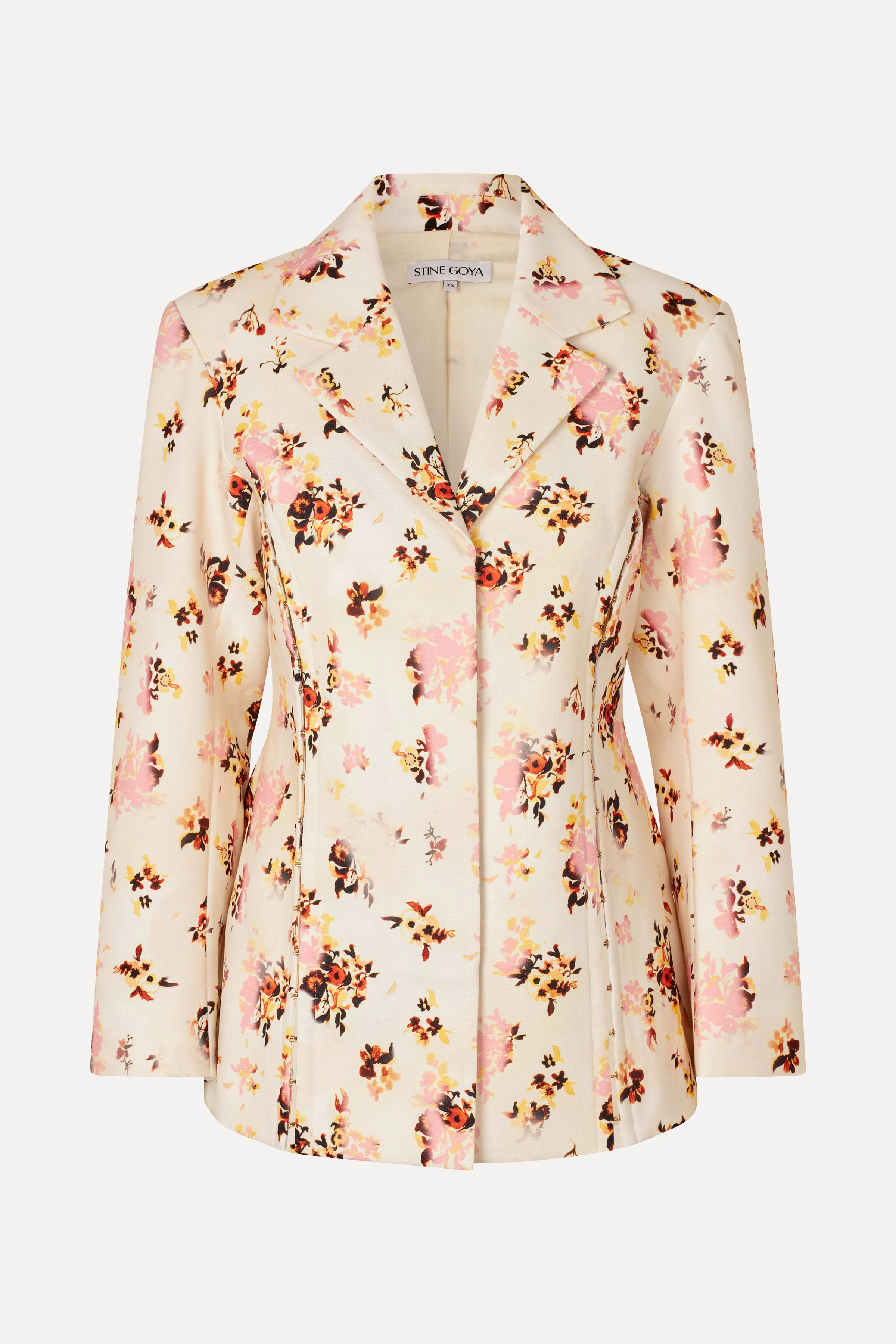 Functional Structured Tailoring Jacket - Sun Kissed Magnolia