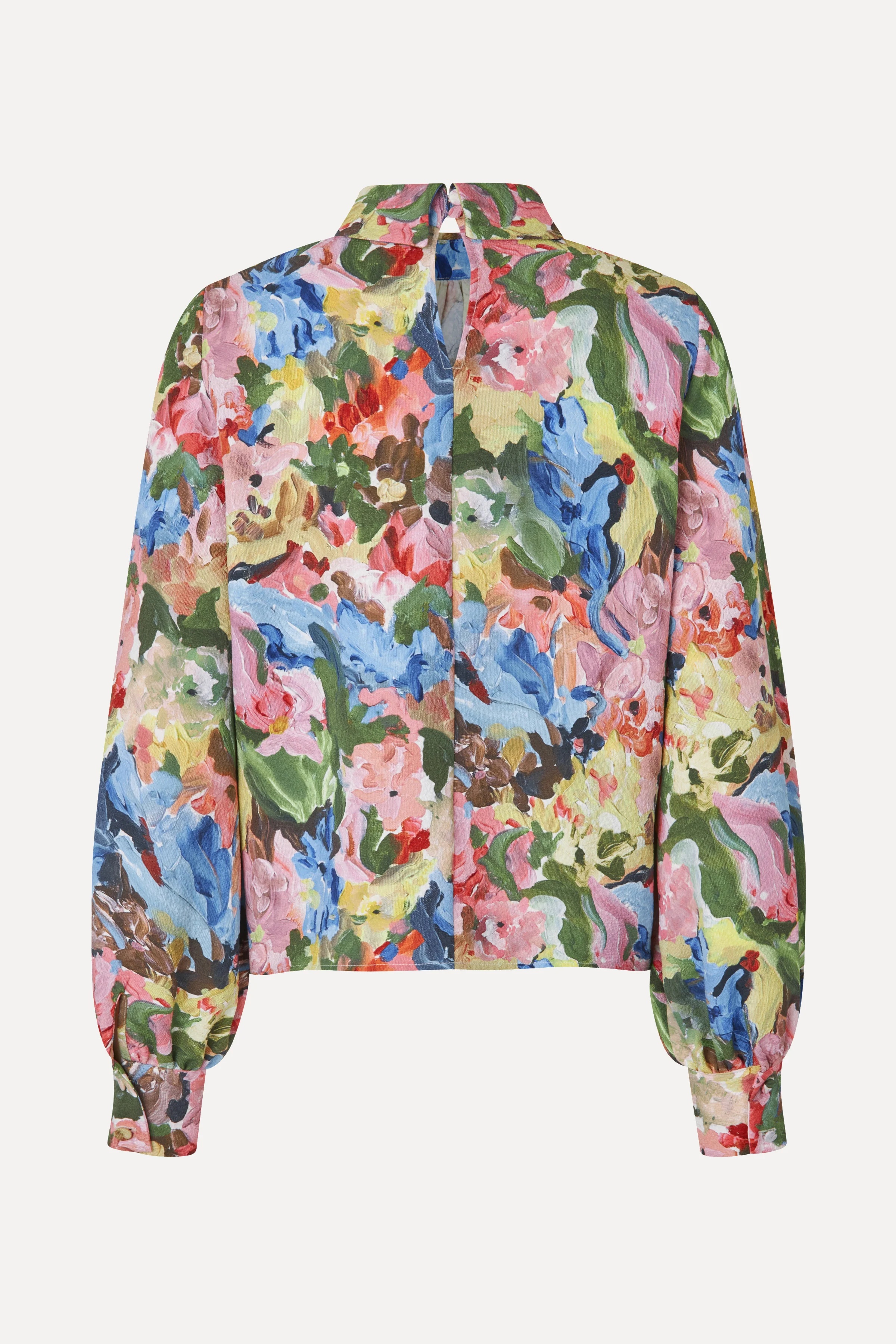 Gathered Long Sleeve Top - Loves Me, Loves Me Not - Image 2
