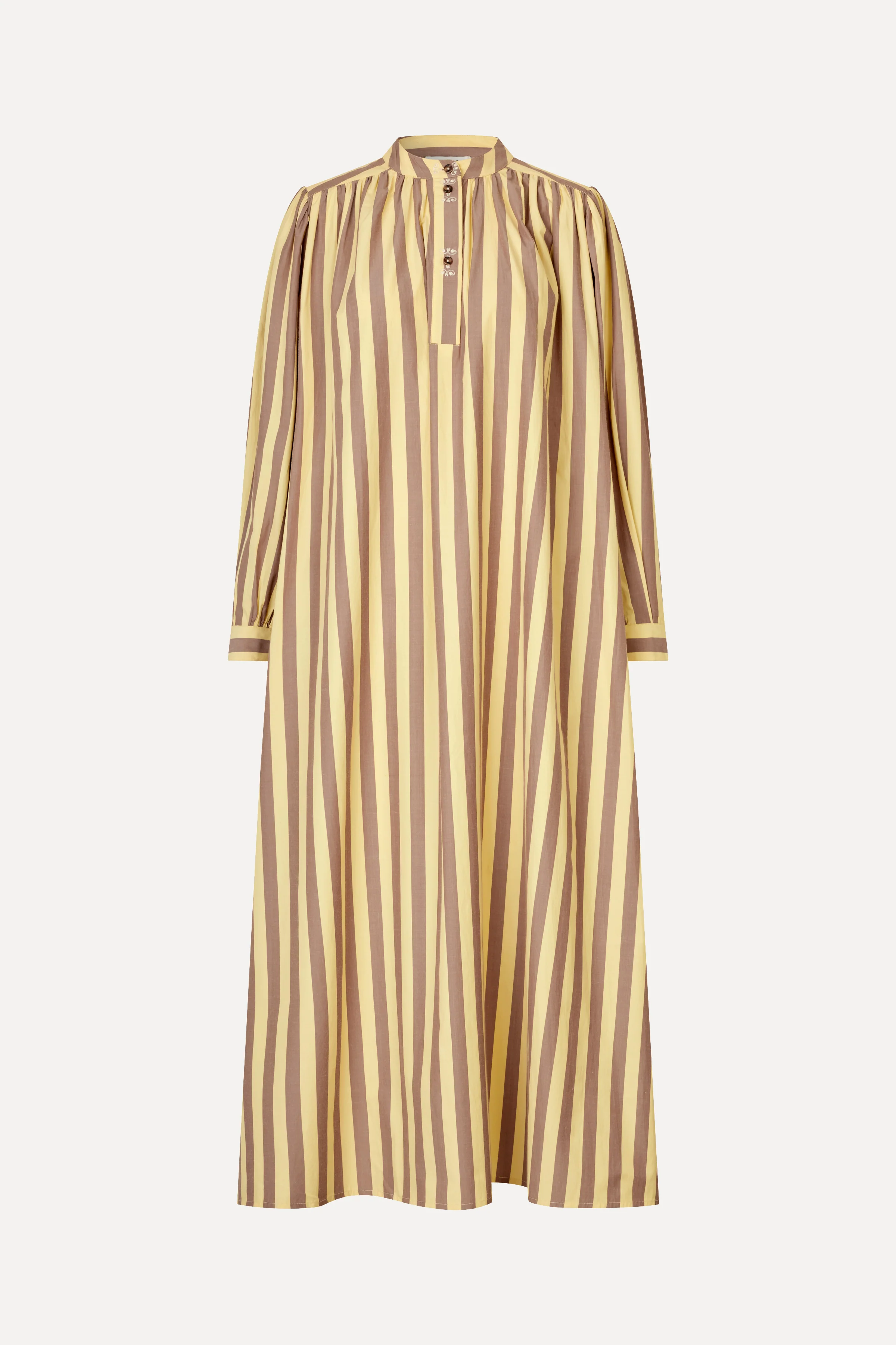 Gathered Shirt Gown - Equestrian Sun - Image 3