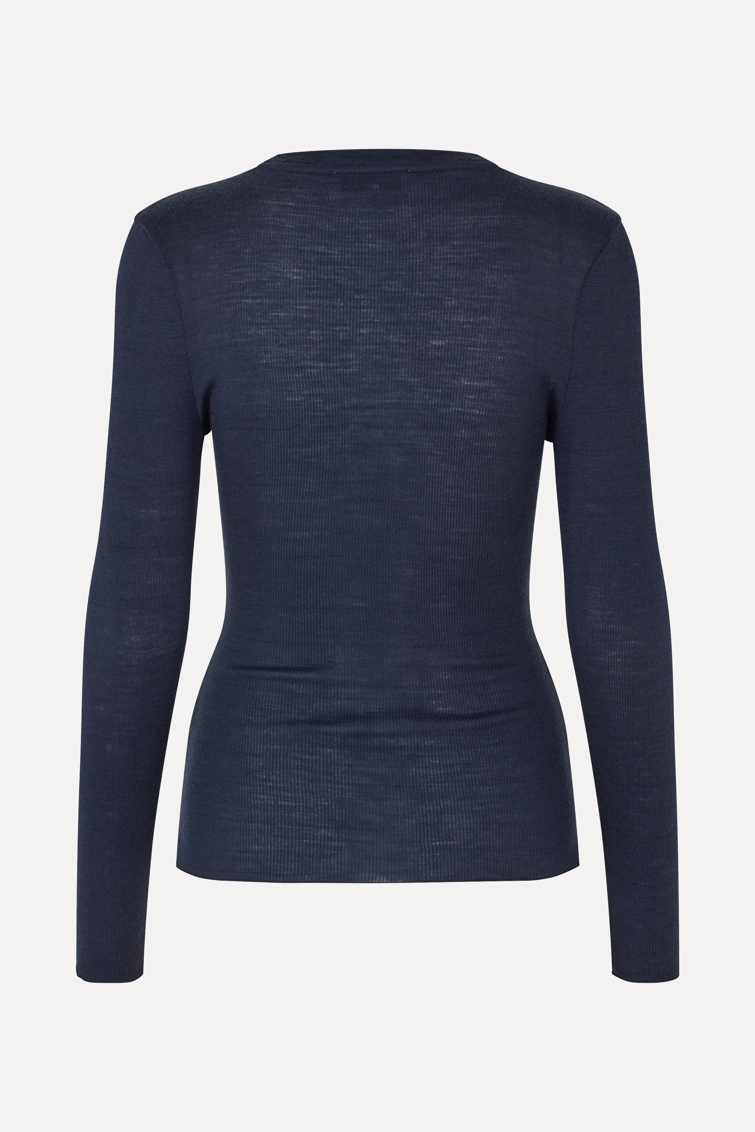 Long Sleeve Crewneck - Midnight Navy - Image 4
