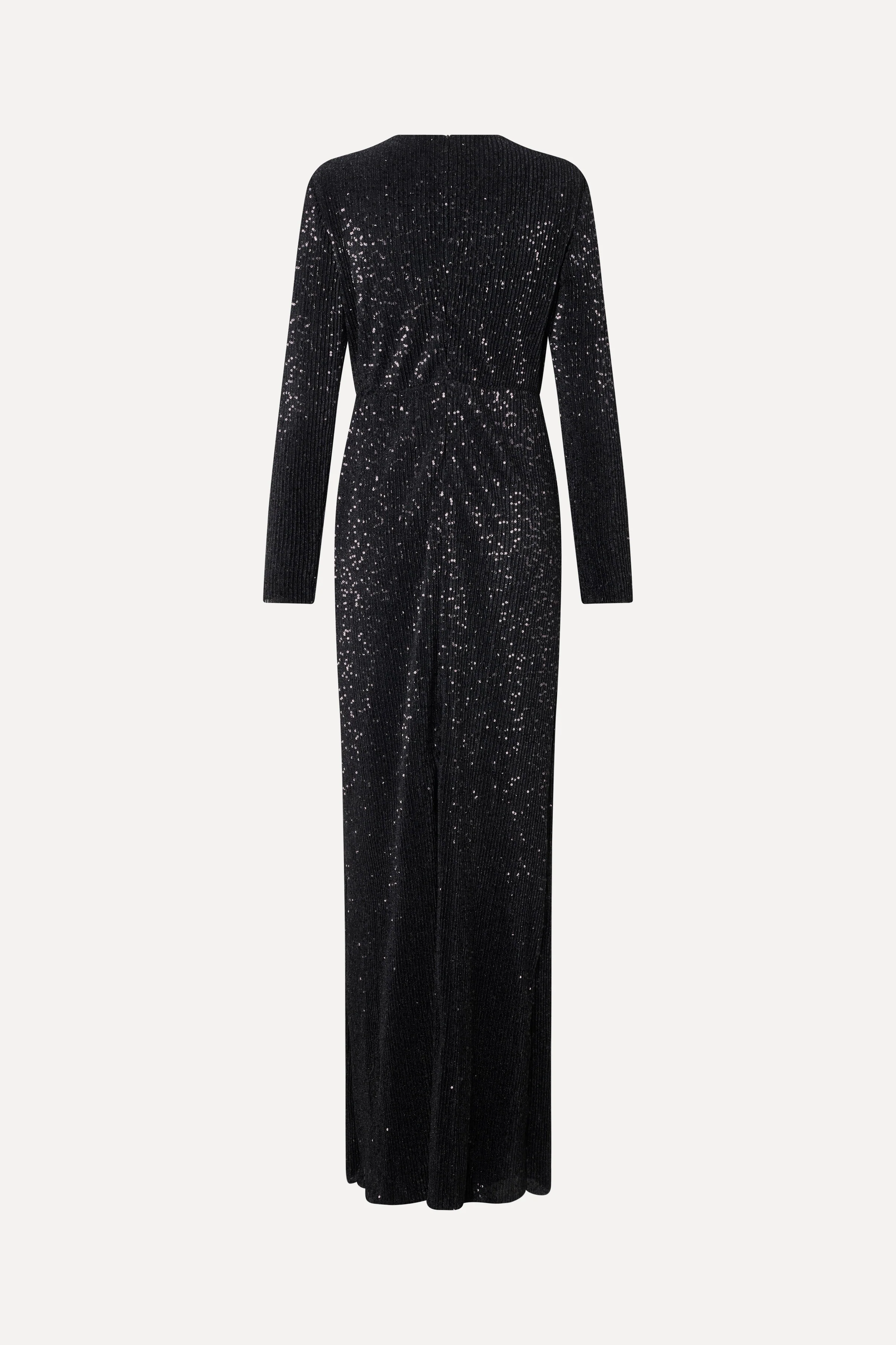 Long Sleeve Maxi Dress - Black - Image 2