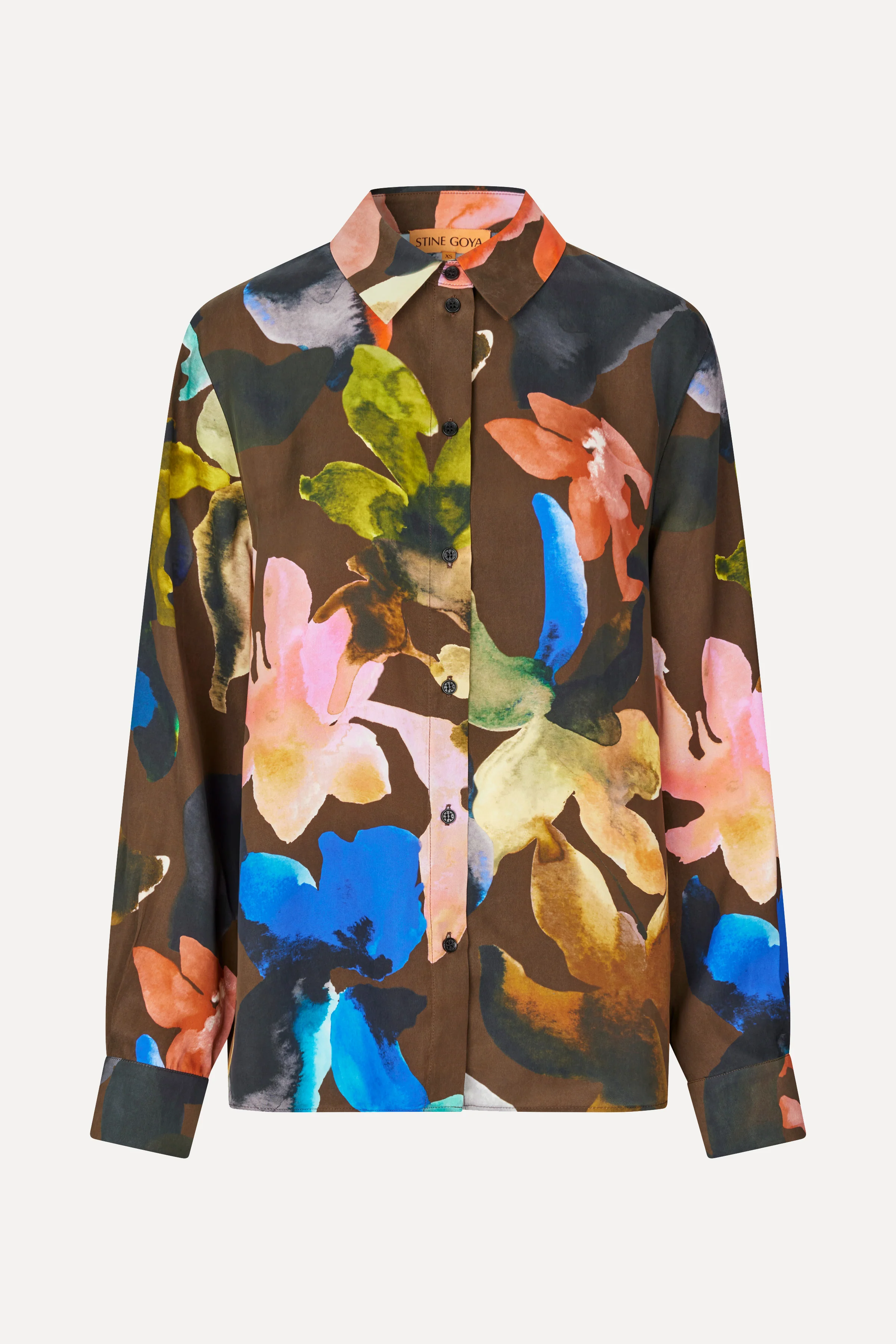 Long Sleeve Shirt - Aquarelle Garden
