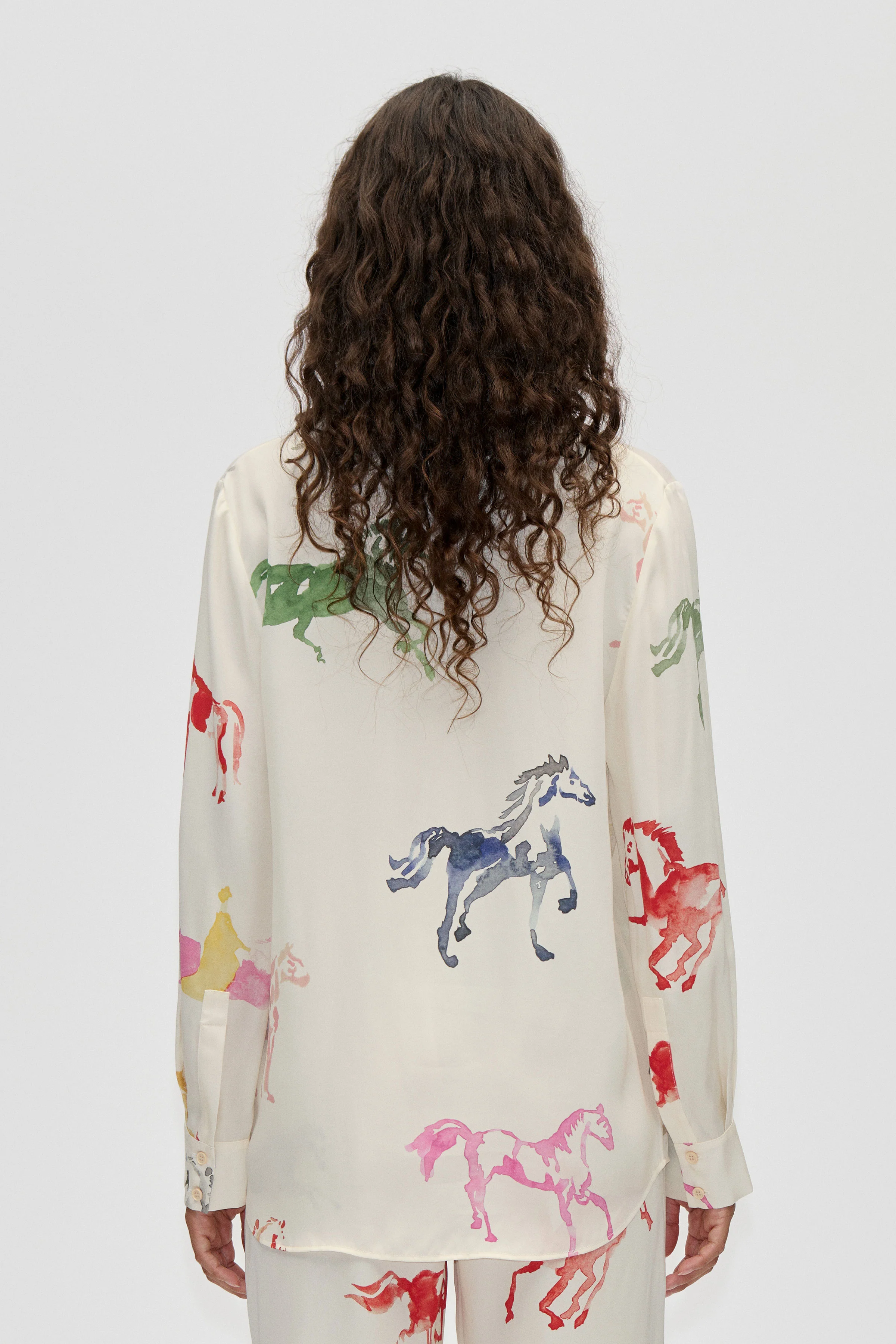 Long Sleeve Shirt - Horses - Image 2