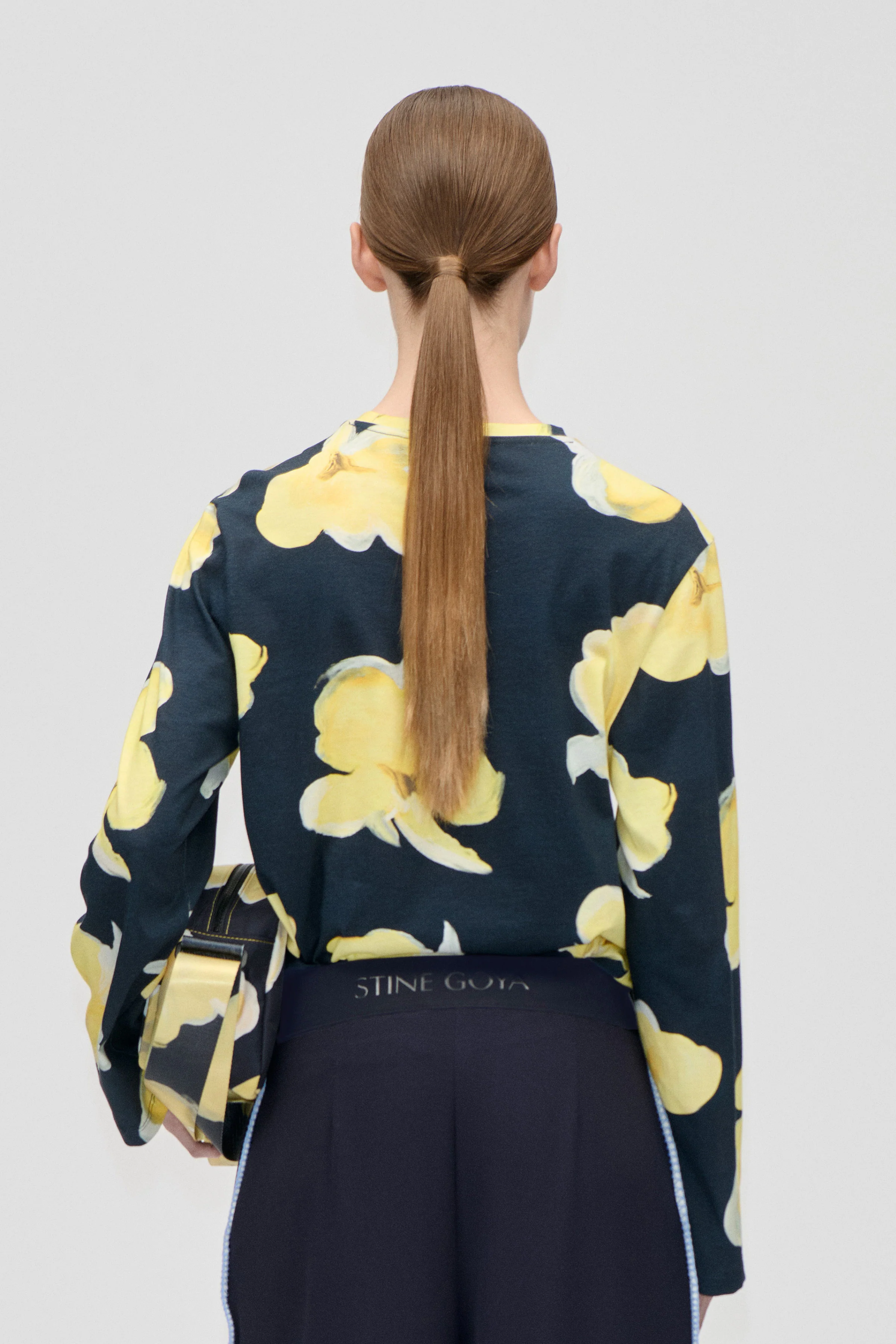 Long Sleeve T-Shirt - Yellow Petunias - Image 2