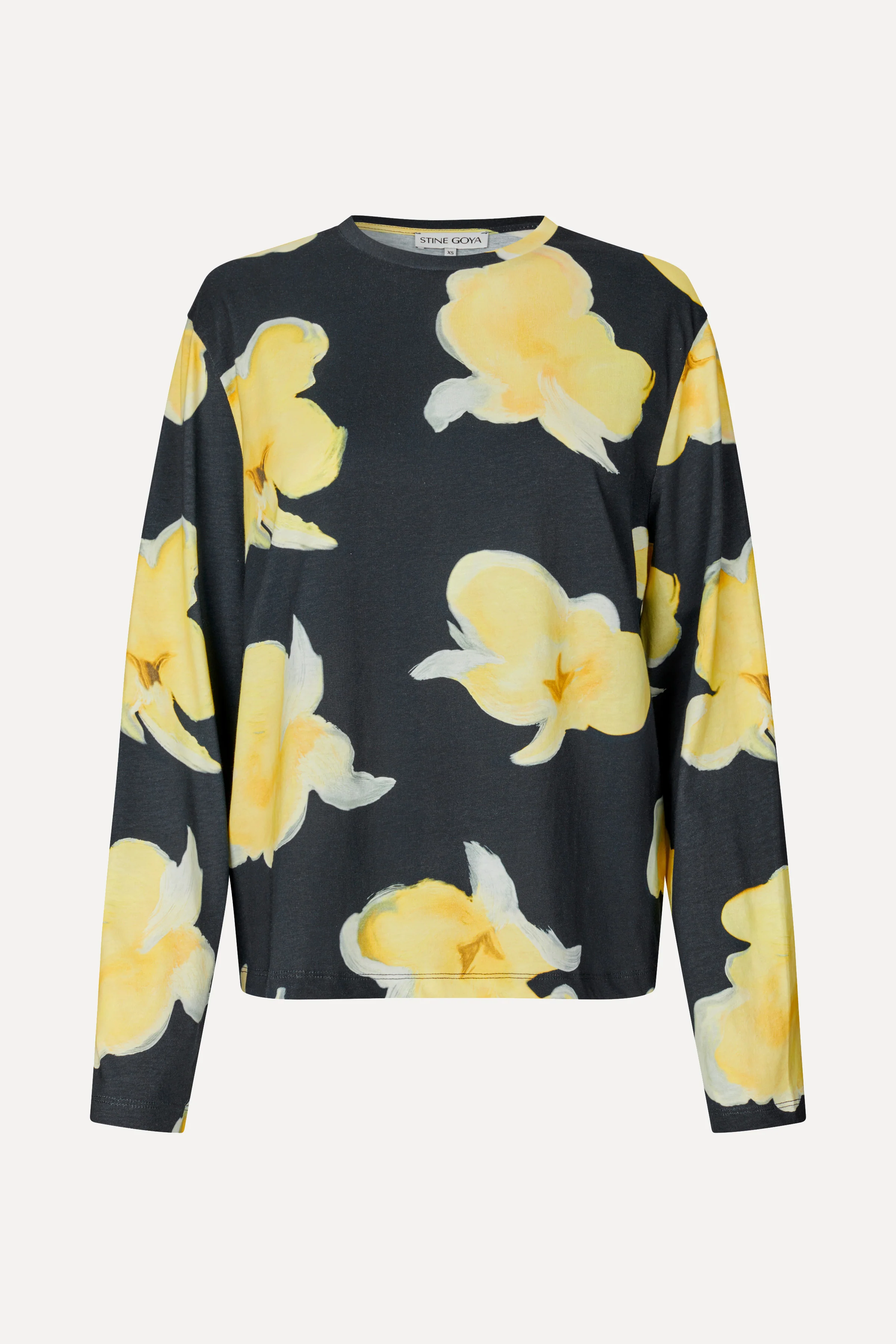 Long Sleeve T-Shirt - Yellow Petunias - Image 3