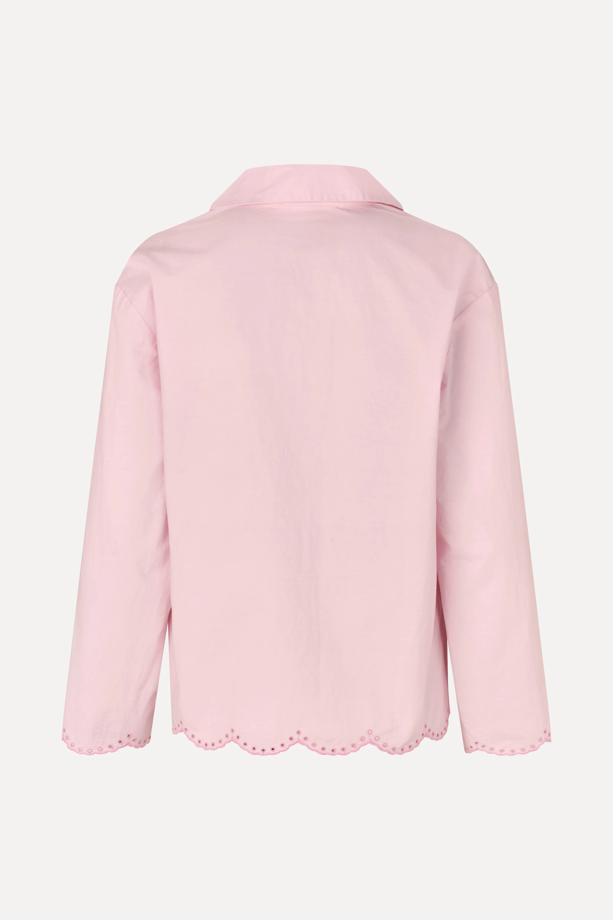Long Sleeve Tunic Top - Muted Blush - Image 4