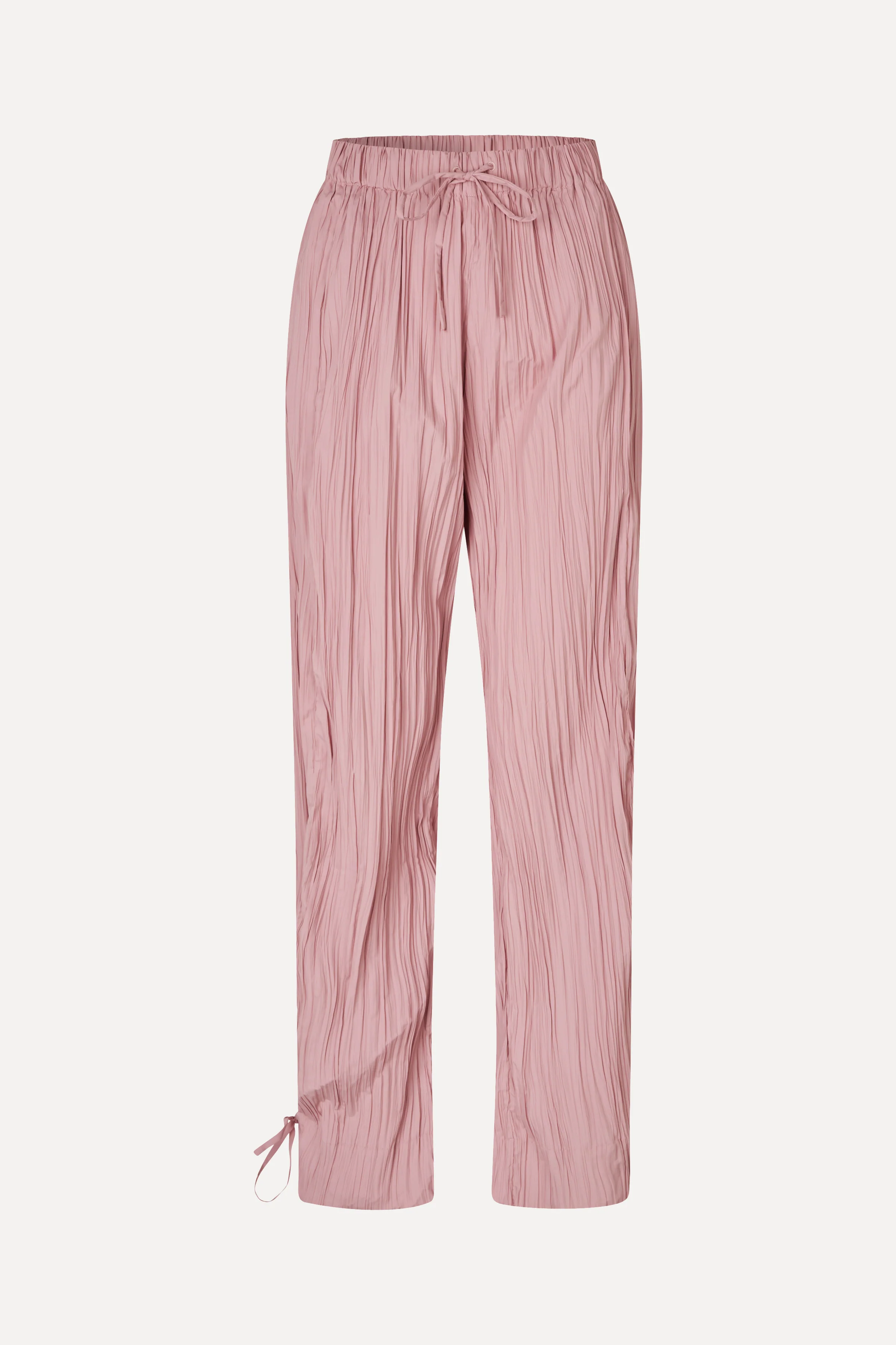 Loose Pants w/Tie - Pink Nectar