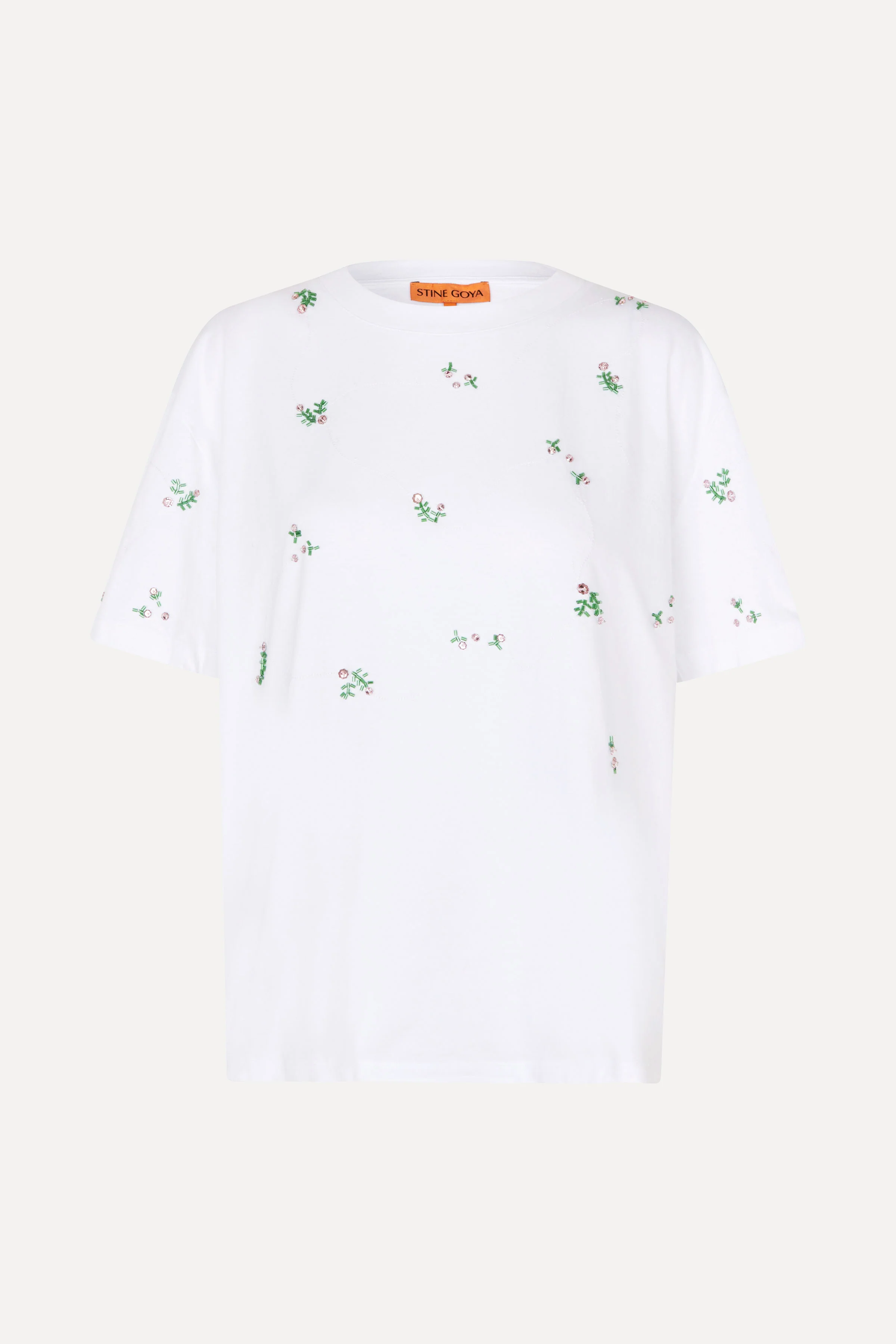 Oversize Short Sleeve T-Shirt - Wild Flower Beads