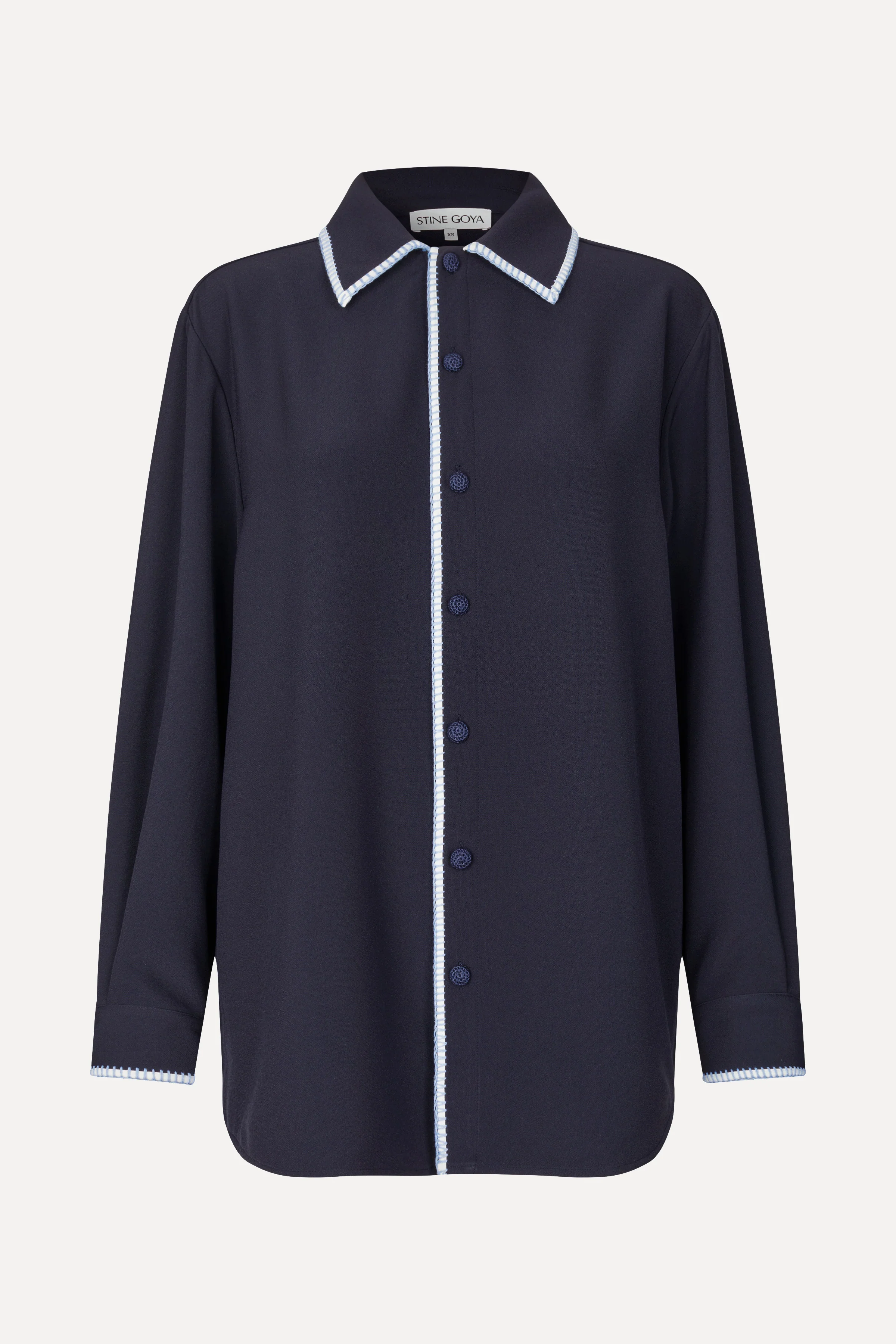 Pocket Oversized Shirt - Parisian Night - Image 3
