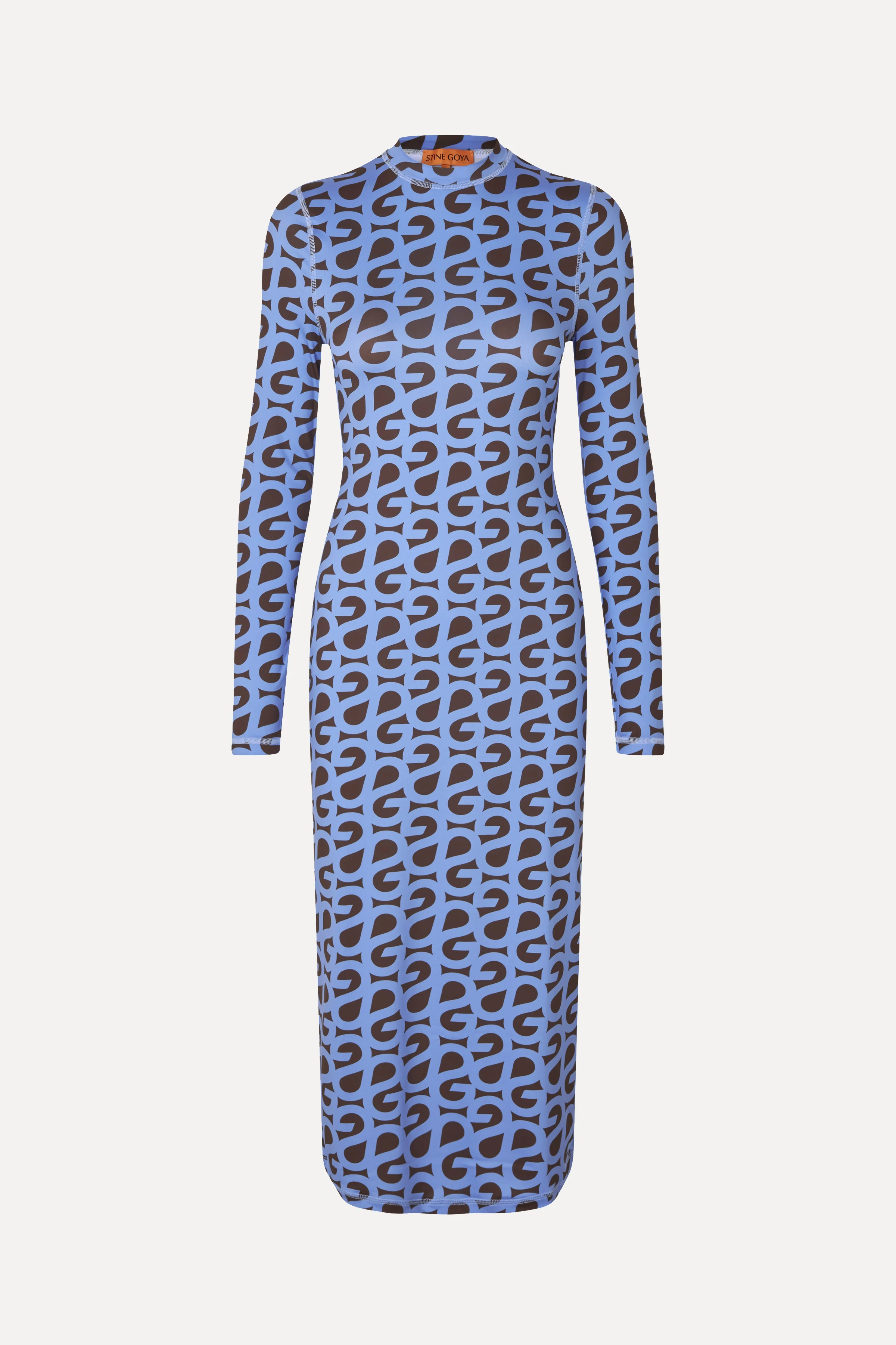Pullover Long Sleeve Midi Dress - SG Logo