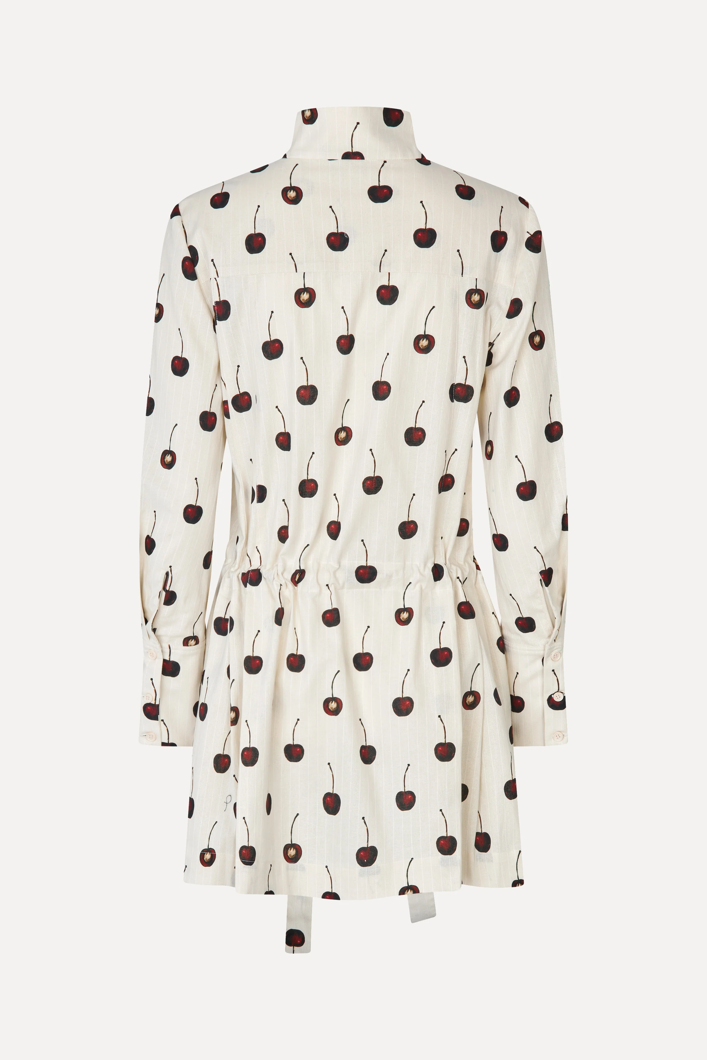 Pullover Parka Dress - Cherries - Image 4
