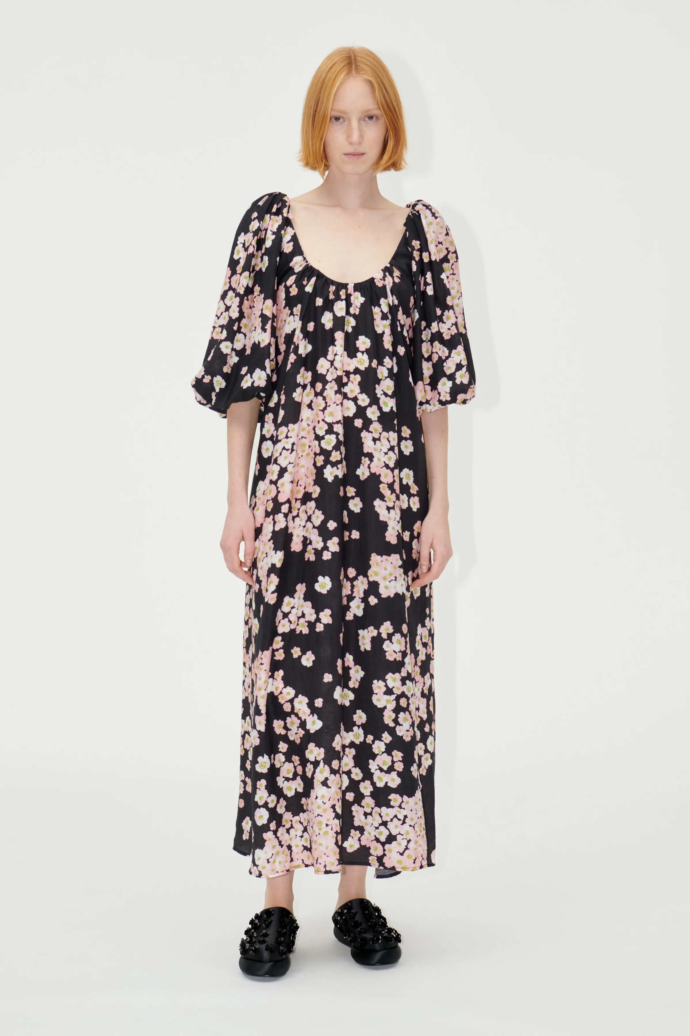 SGTeresa Dress - Pink Ditzy Flowers - Image 3
