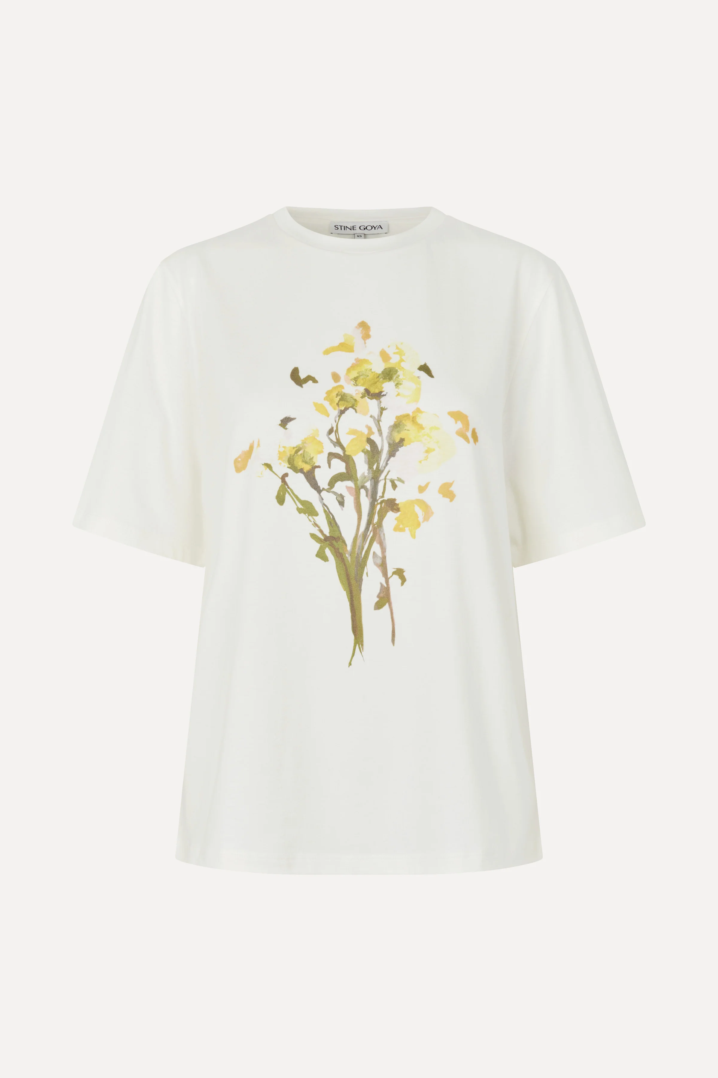 Short Sleeve T-Shirt - Petunia Bouquet, A Clean Slate - Image 3