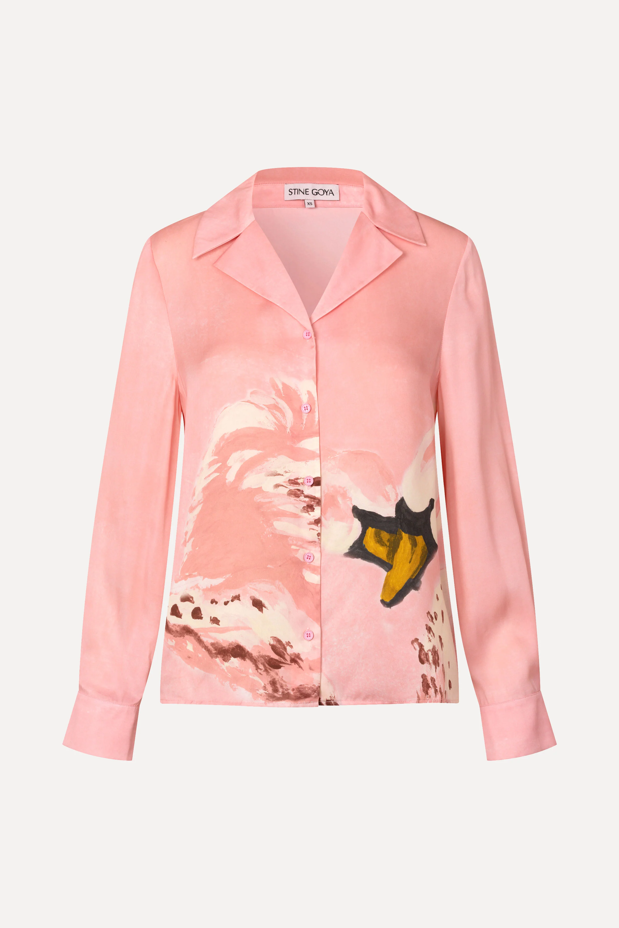Wide Point Collar Shirt - Swans - Image 3