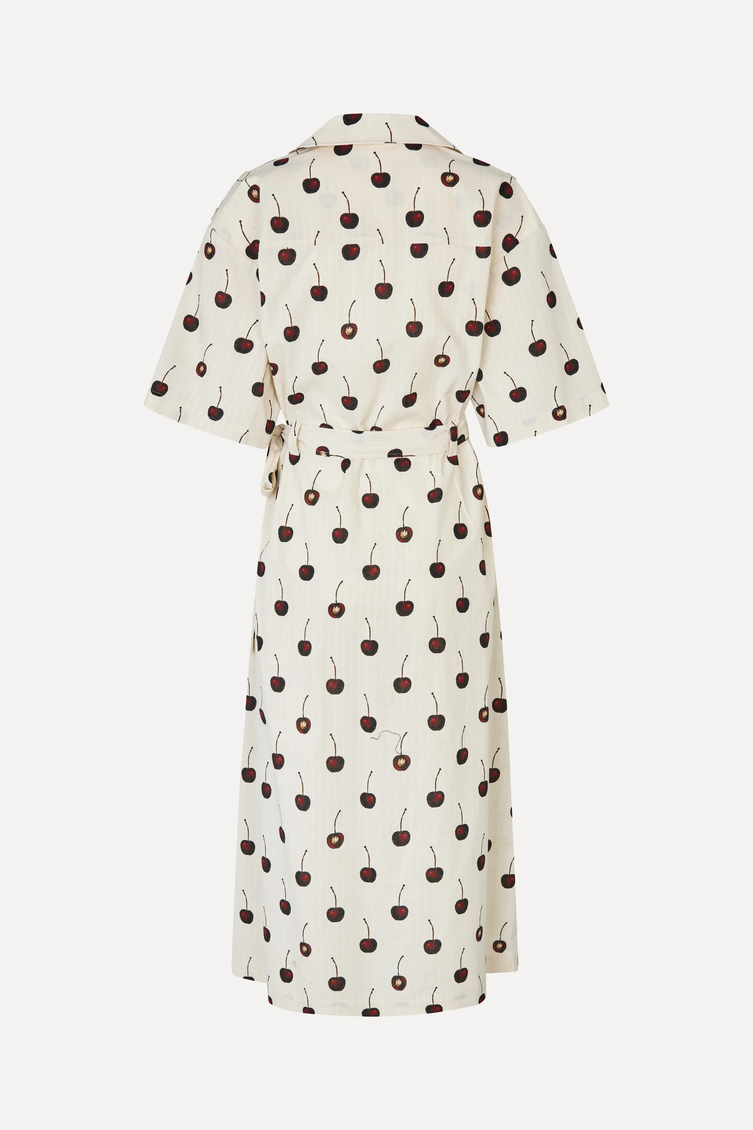 Workwear Midi Dress - Cherries - Image 4
